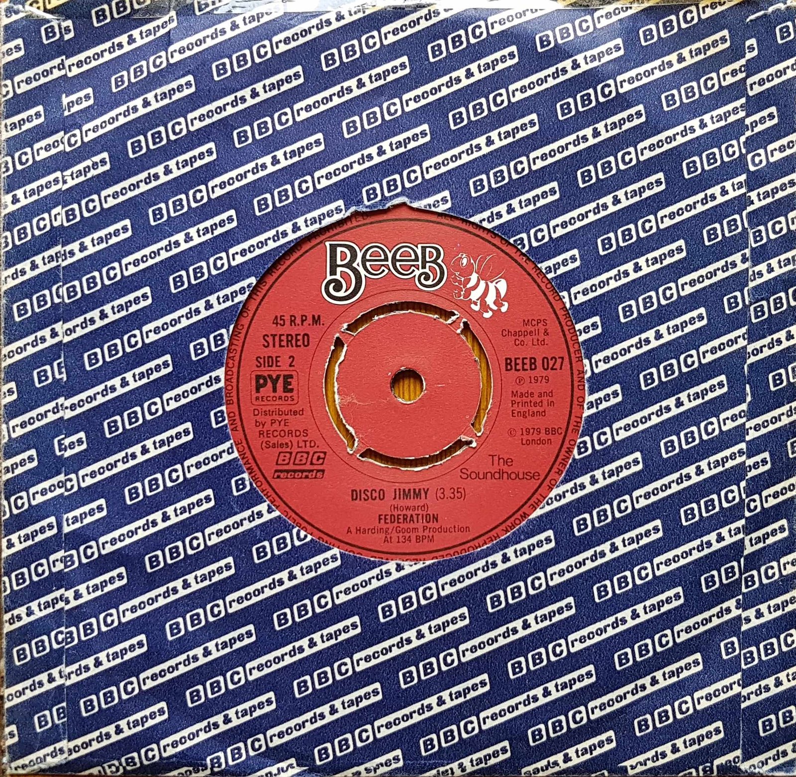 Back cover of BEEB 027